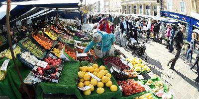 Image of Stockton market stall