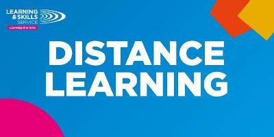 Image of the distance learning banner