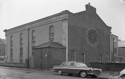 Stockton Congregational Church that once stood on Tennant Square