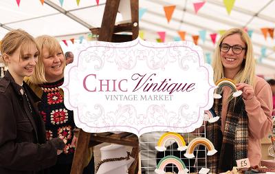 Shoppers at Chic Vintique specialist market