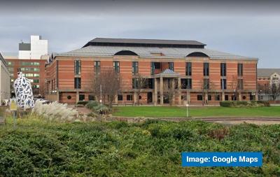 The Teesside Combined Court building in Middlesbrough