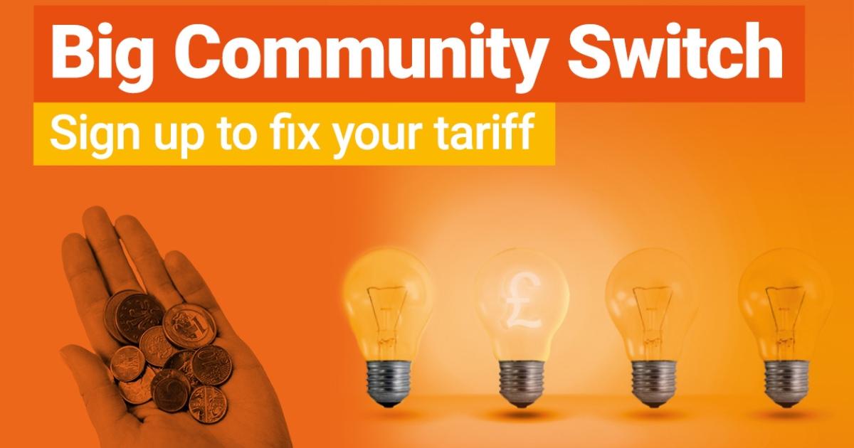 Join Big Community Switch and save on your energy bills in 2024