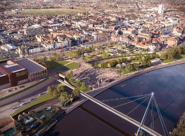 Stockton Waterfront CGI