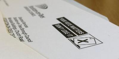 Image of Stockton on Tees voting slip