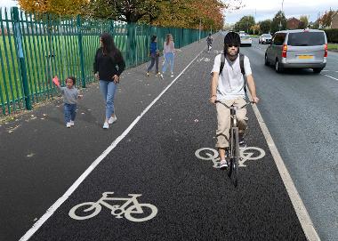 proposed cycle facility in Thornaby