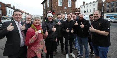 Image of Yarm high street business owners