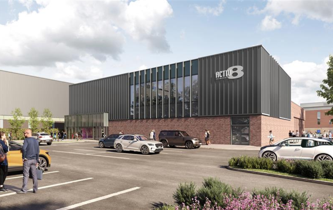 CGI of new leisure centre for Thornaby